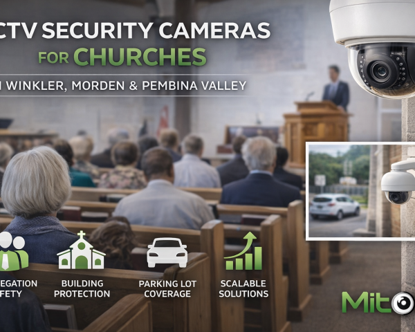 CCTV Security Cameras for Churches in Winkler, Morden & the Pembina Valley